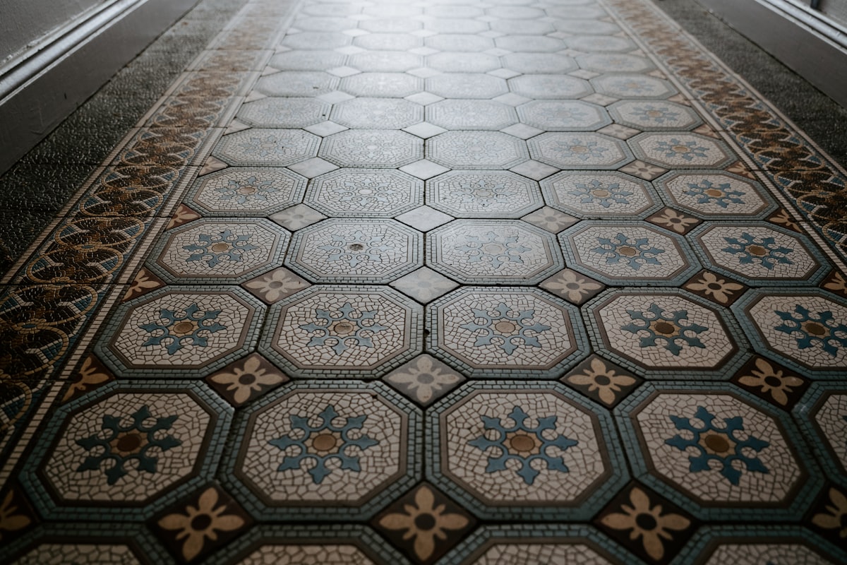 Sol en mosaïque Tanger Carreaux