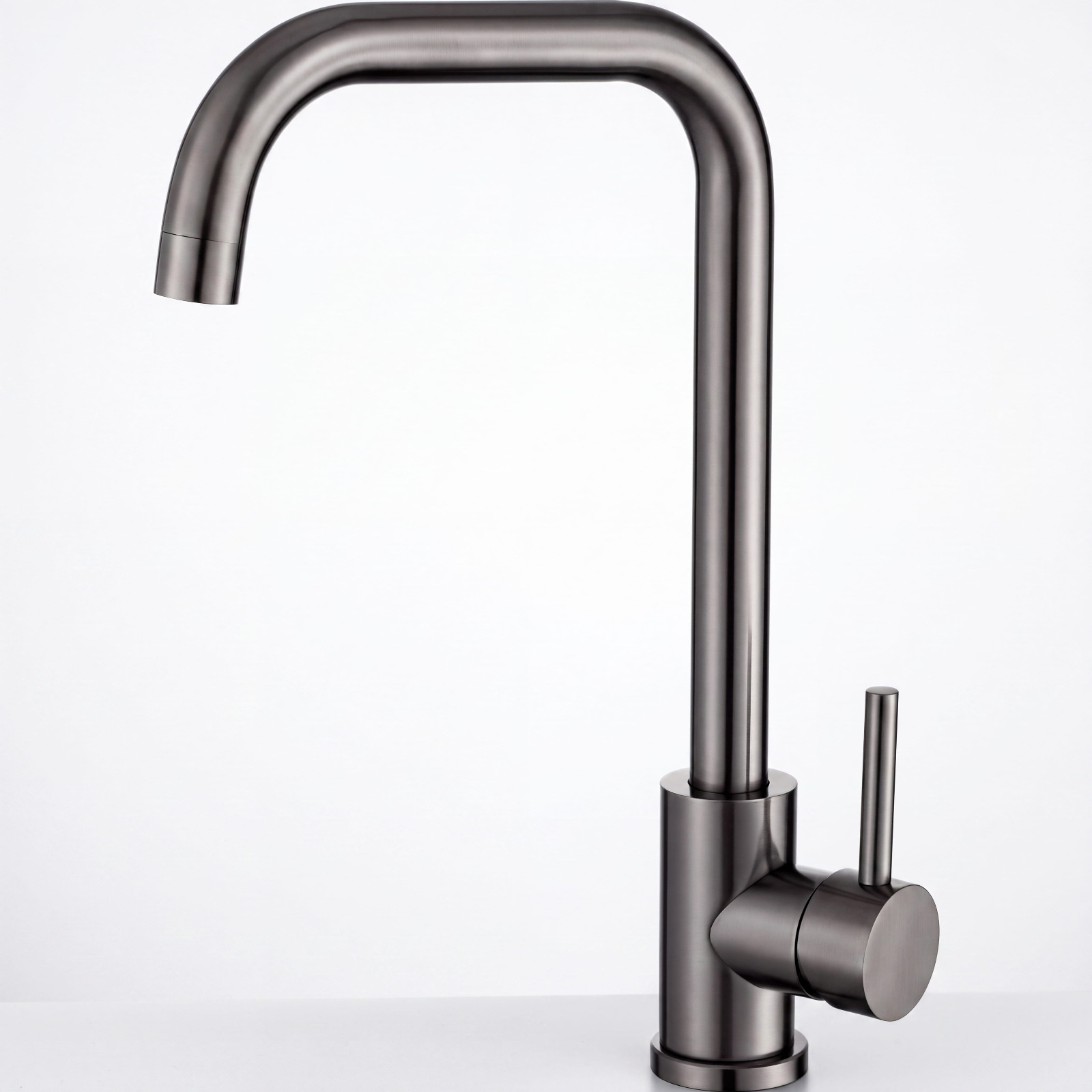 Mitigeur de cuisine bec pivotant haut — anthracite